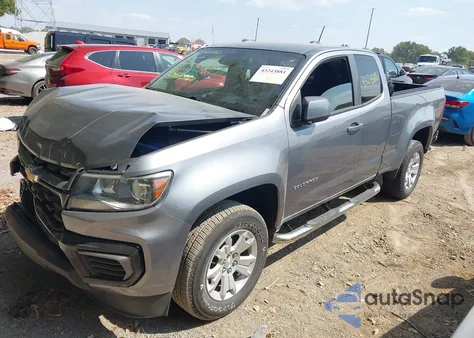 2021 Chevrolet Colorado 2Wd Long Box Lt из США, поврежденный, VIN 1GCHSCEA4M1255413